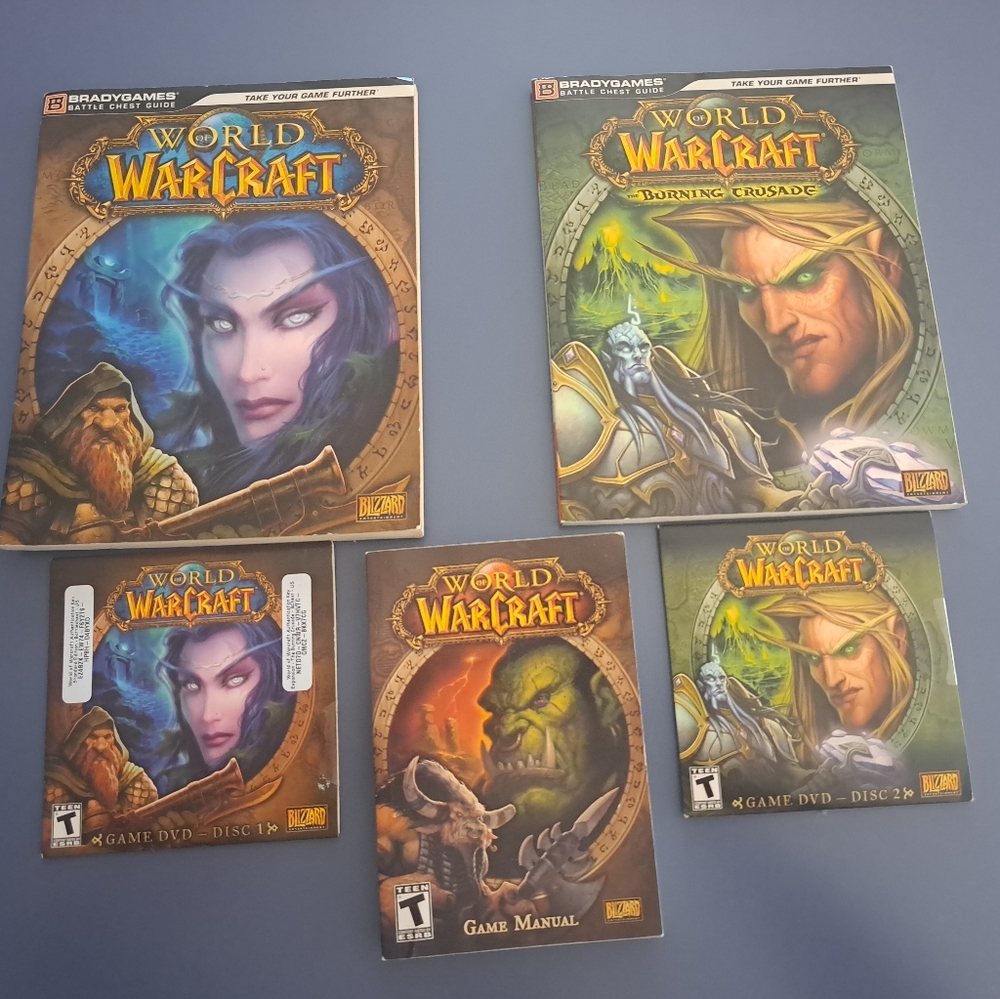 World of WarCraft Battle Chest DVD Online Game Set